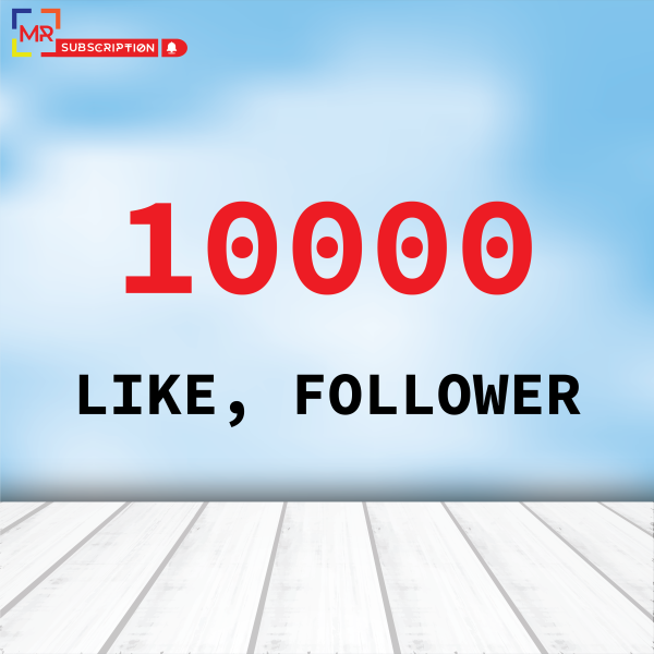 Real BD- 10k like , 10k follower