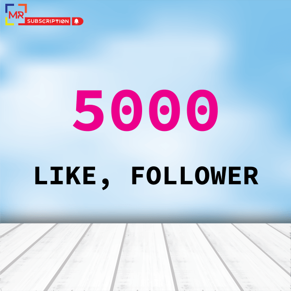 Real BD- 5k like , 5k follower